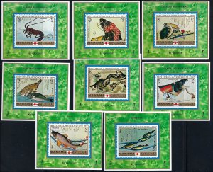 MANAMA Mi 777-84 MNH SS   BIN $10.00 MARINE LIFE