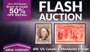 Flash Stamp Auction #180