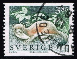 Sweden #1924 Stoat Weasel; Used (0.25)