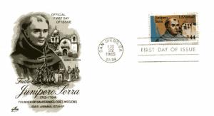 C116 Father Junipero Serra, ArtCraft, FDC