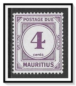 Mauritius #J9 Postage Due MNH