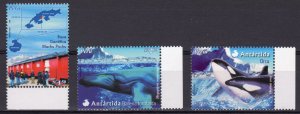 Peru 2004 Sc# 1451/1553  Antarctica-Whale-King George Island Set (3) MNH