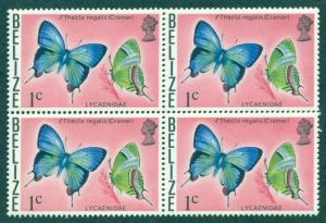 BELIZE SC# 346 VF MNH 1974 Block of 4