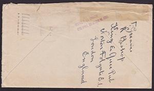GB TO USA 1951 cover RECEIVED IN BAD CONDITION..............................6397