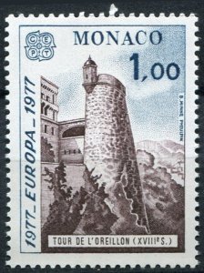 Monaco Sc#1067 MNH, 1f multi, Europa (C.E.P.T.) 1977 - Landscapes (1977)