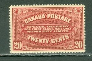CANADA 1922 SPECIAL DELIVERY #E2 42.5mm MNH(VERY SOFT GUM BEND) ...$450.00