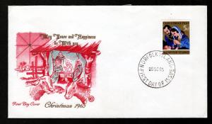 Norfolk Island 1965 # 70 FDC Christmas!