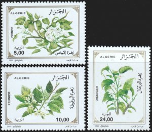 Algeria #1144-46  MNH - Flowering Trees (1999)