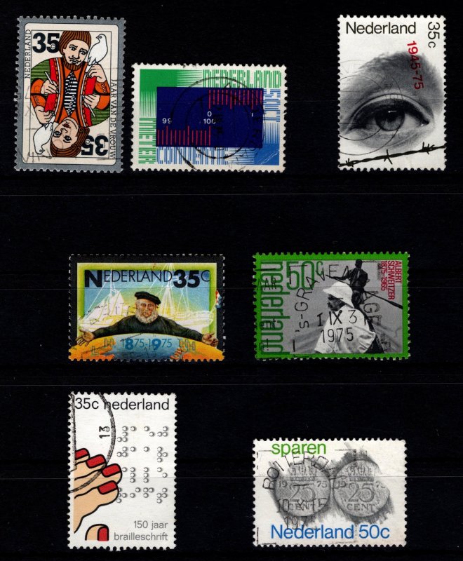 Netherlands 1975 Various Issue Sets [Used]