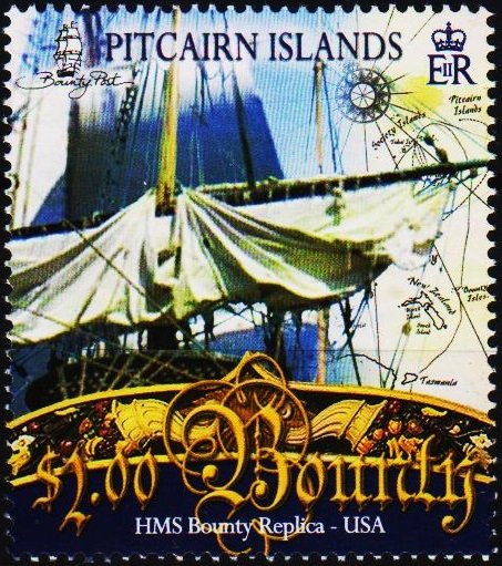 Pitcairn Islands. 2007 $2 Fine Used