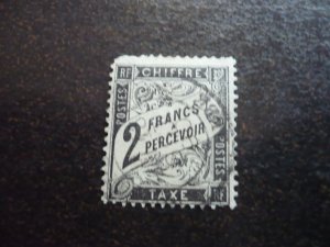 Stamps - France - Scott# J24 - Used Part Set of 1 Stamp