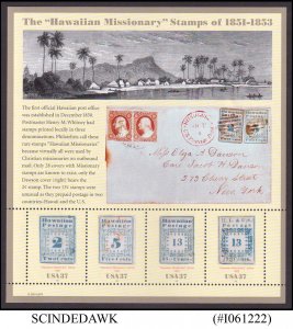 UNITED STATES USA - 2002 HAWAIIAN MISSIONARY - SOUVENIR SHEET MINT NH