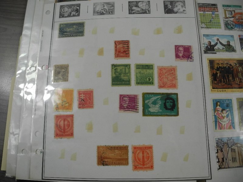 NORTH KOREA, CUBA &, accumulation of Stamps & Souvenir Sheets