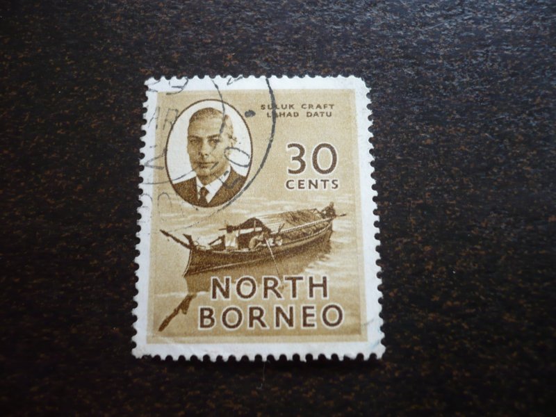 Stamps - North Borneo - Scott# 253 - Used Part Set of 1 Stamp