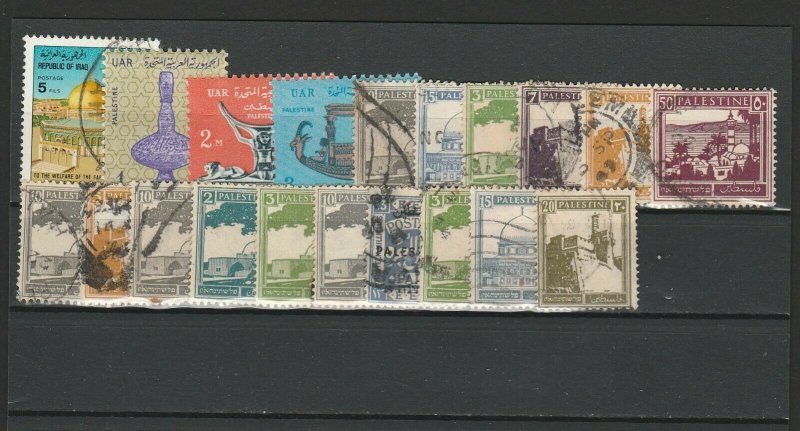 Palestine Very Fine MNH** & Used Stamps Lot Collection 15379