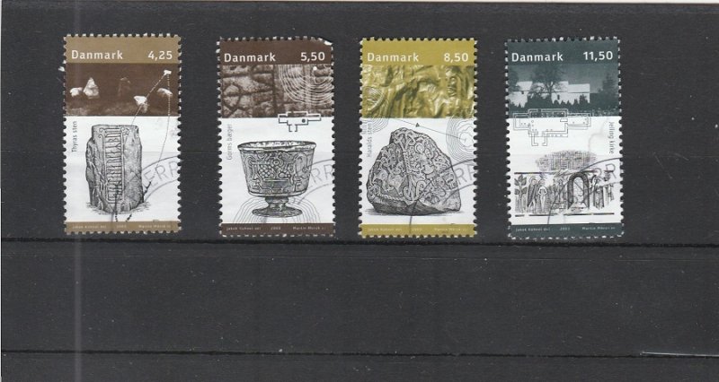 Denmark  Scott#  1263-1266  Used  (2003 Artifacts)