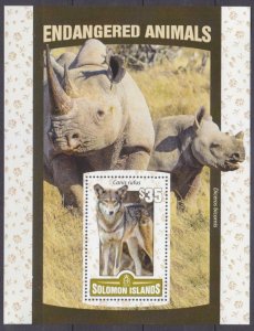 2016 Solomon Islands  3620/B504 Endangered Animal 11,00 €