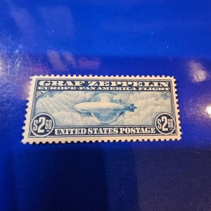 US C15 Graf Zeppelin $2.60 Mint never hinged original gum VF-XF CSV 875.00
