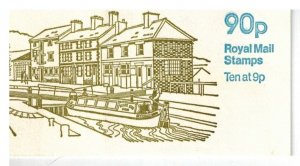 FG2a 1978-79 90p Grand Union Canal Folded Booklet - good perfs