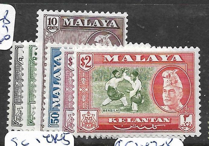 MALAYA KELANTAN  (P0601B) SG 83, 87-8, 91-3  MOG