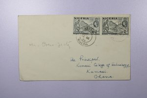 Nigeria 1959 Cover to Ghana - L37664 