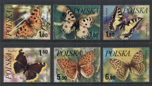 Poland 1977 Insects, Butterflies MUH