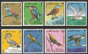 EDSROOM-12777 Qatar 279-286 MNH 1972 Complete Birds CV$85.00