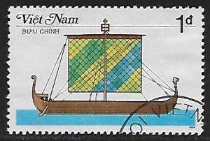 Vietnam # 1686 - Viking Ship - used.....{KZw11}
