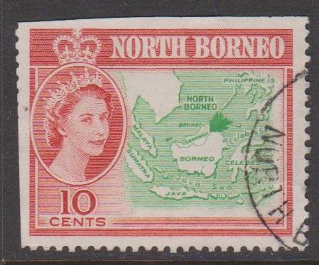 North Borneo Sc#284 Used Faults