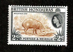 1957 British Honduras Sc # 145 mlh* cv. $2.50 ( 9434 BCXX )