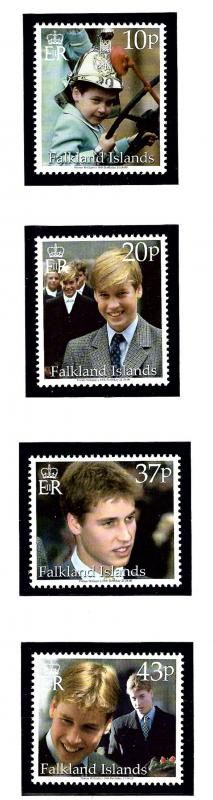 Falkland Is 762-65 MNH 2000 Prince William Birthday