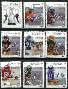 Canada   #New Issue      VF  Used   #4  CFL grey cup    
