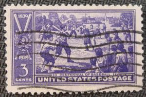 US #855 Used Single SCV $.20 L8