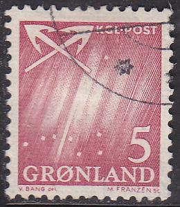 Greenland 49 Northern Lights 1963