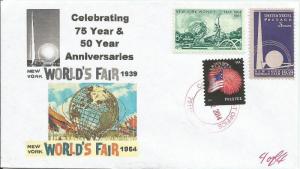 VERY LAST 50 & 75 Year Anniv. New York's 1939 & 1964 World's Fairs #4 of 4 Cover