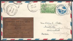 Scott UC1, 790, Montana Air Mail Week, July 5th to 10th 1...