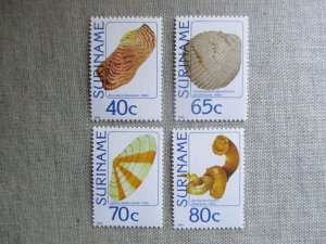 Suriname, Scott# 669-672, MNH