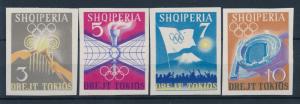 [54560] Albanie 1964 Jeux Olympiques Tokyo Imperforé MNH