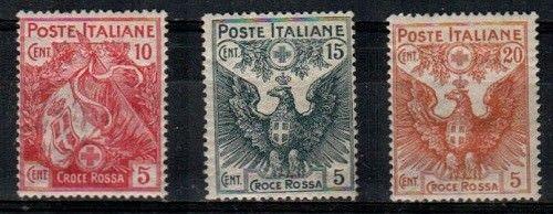 Italy Scott B1-3 Mint hinged (Catalog Value $47.25)