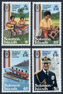 Solomon Isls 453-456,MNH.Mi 447-450. Duke of Edinburgh's Awards,25th Ann.1981.