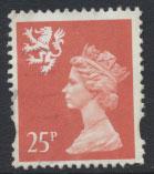 GB Scotland   SG S84 SC# SMH65 Used  Machin 25p  see details