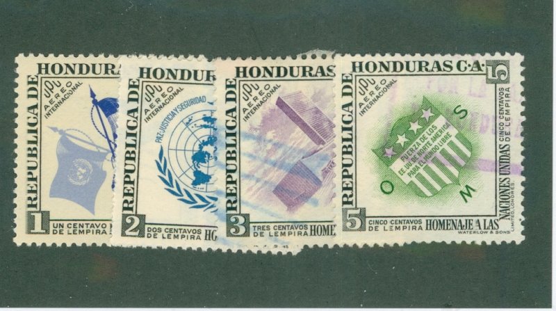 Honduras C222-5 USED BIN $1.00