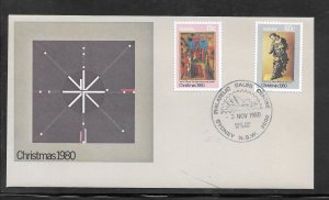 Australia #756,758 FDC Cachet (A1558) Around the World in Covers