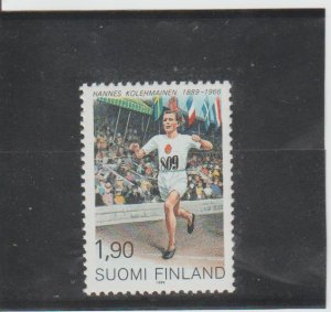 Finland  Scott#  806  MNH  (1989 Hannes Kolehmainen)