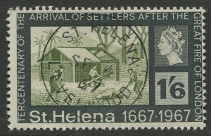 STAMP STATION PERTH St Helena #200 Tercentenary of Settlers 1967 VFU