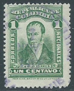 Colombia, Sc #340, 1c Used