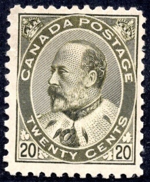 CANADA 1904 SC. #94 MINT LIGHTLY HINGED FRESH COLOR NEAT CENTERING & PERFS