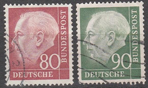 Germany #717-8 F-VF Used CV $6.75 (A14843)