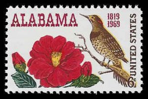 PCBstamps   US #1375 6c Alabama Statehood, MNH, (26)