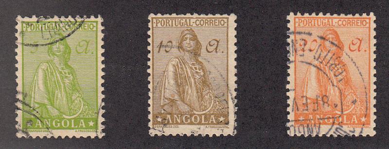 Angola - 1932 - SC 260-62 - Used - High values